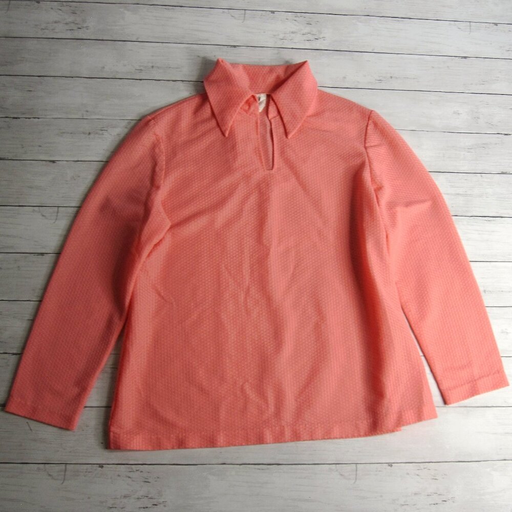 Beeline Fashions Vintage Women's Retro Top Size XL Long Sleeve USA
